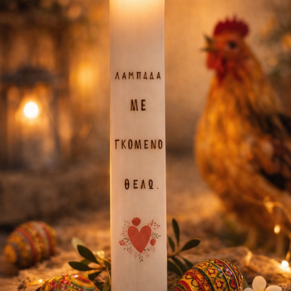 Λαμπάδα "Λαμπάδα με γκόμενο θέλω"