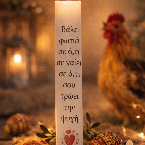 Λαμπάδα "Βάλε φωτιά"