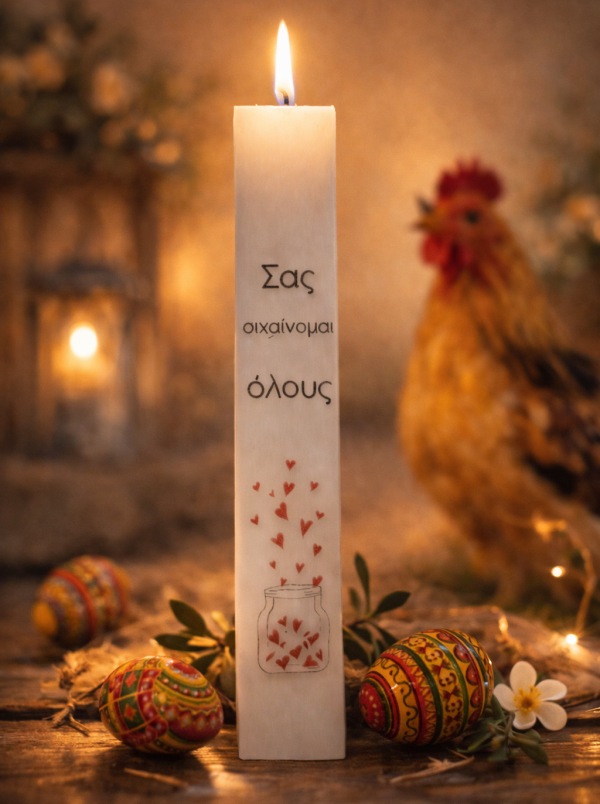 Λαμπάδα "Σας σιχαίνομαι όλους"