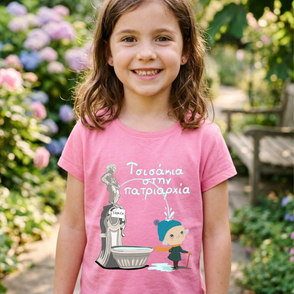 Tsisakia stin Patriarchy Kids T-shirt