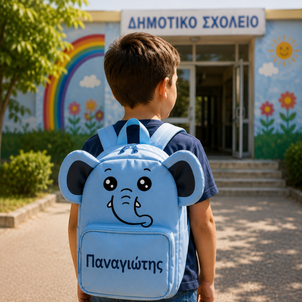 Σχολική Τσάντα Ελεφαντάκι